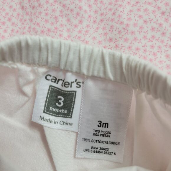 Carter's pink floral dress 6mo - Picture 4 of 4